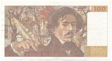 Franciaország 1987. 100Fr T:F szép papír, tűzőgéplyukak
France 1987. 100 Francs C:F fine paper, sta...