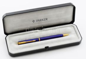 Parker Insignia türkizkék toll, tokban, h: 13,5 cm
