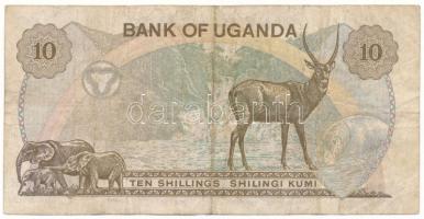Uganda DN(1973) 10Sh "A/9 349301" T:VG
Uganda ND(1973) 10 Shillings "A/9 349301&quot...