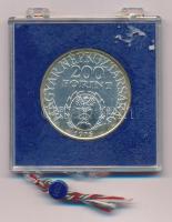 1976. 200Ft Ag "II. Rákóczi Ferenc" plombált "MNB" tokban T:BU, patina, szennyez...