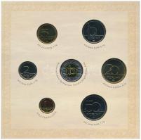 2008. 1Ft-100Ft (7xklf) + Mátyás denár Ag fantáziaverete (10g/0.999/27mm) "Reneszánsz emlékév&q...