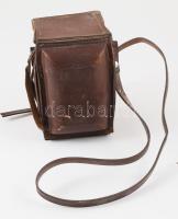 Lomo Ljubitel 2 6x6 cm kamera 1:4,5/7,5 cm objektívvel, tokkal