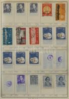 Kb 4-4500 db vegyes külföldi bélyeg 10 db cserefüzetben, benne Közel-Kelet, Finnország, Norvégia, Né...