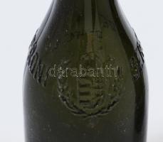 2 db sörös üveg: Soproni serfőzde, címeres, Fővárosi Sörfőző Rt. Kőbánya, Tapolczai főraktára felira...