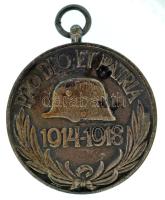 1929. "Magyar Háborús Emlékérem kardokkal, sisakkal" ezüstözött bronz kitüntetés mellszalag és függesztőkarika nélkül, BRONZ fémjellel a peremen T:XF patina Hungary 1929. "Hungarian Commemorative War Medal with swords and a helmet" silver plated bronze decoration without ribbon and ring, with "BRONZ" hallmark on edge C:XF patina NMK 418.