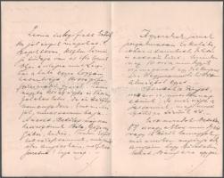 1936 Nagybánya, Dr. Erdődy Ignác Gusztáv honvéd főtörzsorvos személyes irathagyatéka, 4 db irat, köz...