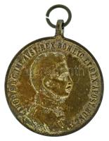 1917. "Károly Ezüst Vitézségi Érem II. osztálya" ezüstözött bronz kitüntetés mellszalag nélkül. Szign.: Kautsch T:XF kopott ezüstözés Hungary 1917. "Silver Gallantry Medal, 2nd Class" silver plated bronze decoration without ribbon. Sign.: Kautsch C:XF worn silvering NMK 306.