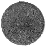 DN "R.O 3 1/2" egyoldalas ólom bárca (34mm) T:VF