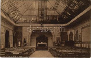 Budapest XIII. Angyalföld, Szent László Társulat házának kápolnája, belső. Szent László utca 26. (EK)