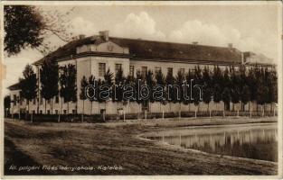 1934 Kistelek, Állami polgári fiú- és leányiskola. Zánthó Kálmán kiadása (fl)