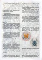 2019. "Herman Ottó" (2xklf) mintabankjegy pár tervezet, magyar nyelvű tájékoztatóval. Terv...