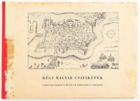 Rózsa György: Régi magyar csataképek. A Magyar Nemzeti Múzeum történeti emlékei. Bp.,1959, Magyar Nemzeti Múzeum-Történeti Múzeum, 11 p.+XXVII t. Kiadói haránt alakú félvászon-kötés, kopott borító