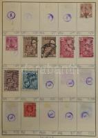 Kb 4-4500 db vegyes külföldi bélyeg 10 db cserefüzetben, benne Olaszország, Spanyolország, Portugáli...