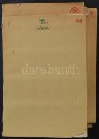 Kb 4-4500 db vegyes külföldi bélyeg 10 db cserefüzetben, benne Olaszország, Spanyolország, Portugáli...