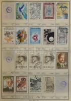 Kb 4-4500 db vegyes külföldi bélyeg 10 db cserefüzetben, benne Görögország, Franciaország, Ausztria,...