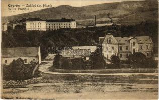 1916 Khyriv, Chyriw, Chyrów (Lviv); Zaklad sw. Józefa, Willa Polonia / school, villa (EB)