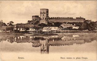 Lutsk, Luck; castle with Styr River (EK)