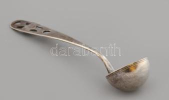 1824 Ezüst (Ag) szószos kanál, 13 latos, jelzett, mesterjegyes, h: 13 cm, nettó 18g