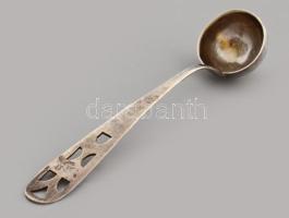 1824 Ezüst (Ag) szószos kanál, 13 latos, jelzett, mesterjegyes, h: 13 cm, nettó 18g