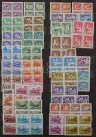 Magyar tétel az 1939-1966 közötti időszakból 12 lapos nagyalakú berakóban, benne sok összefüggés