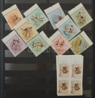 Magyar tétel az 1939-1966 közötti időszakból 12 lapos nagyalakú berakóban, benne sok összefüggés