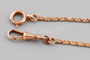 Arany (Au) óralánc, 14k, h: 37cm, jelzett, nettó 6,3g