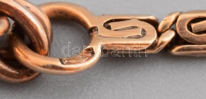 Arany (Au) óralánc, 14k, h: 37cm, jelzett, nettó 6,3g