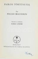 Bracciolini, Poggio: Pajkos történetek. Bp., Rózsavölgyi és Társa. Kiadói egészvászon kötés, jó álla...