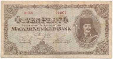 1945. 50P "D 005 044077" T:F Adamo P15