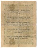 1848. 2Ft "Kossuth bankó" T:VG tűzőgép nyom, folt Adamo G106