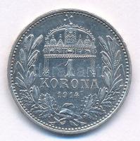 1914KB 1K Ag "Ferenc József" T:AU 
Adamo K5.1