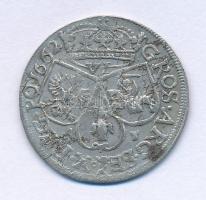 Lengyel-Litván Nemzetközösség 1662A-T 6gr Ag "II. János Kázmér" Krakkó (3,48g) T:VF patina...