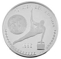 Vietnám 1995. 100D Ag "Olimpiai Játékok - Atlanta" forgalomba nem került emlékkiadás T:PP folt, felszíni karcok / Vietnam 1995. 100 Dong Ag "Olympic Summer Games in Atlanta" non-circulating commemorative coin C:PP spot, surface scratches Krause KM#47