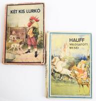 Balla Ignác: Két kis lurkó. Bp., Tolnai. Papírkötésben, kopottas állapotban. + Dávid Margit: Hauff meséi. Bp., Tolnai. Kiadói kartonált kötés, kopottas állapotban.
