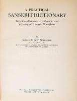 Macdonell, Arthur Anthony. A practical Sanskrit dictionary with transliteration, accentuation, and e...