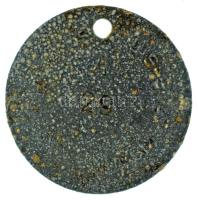 1941. "Pest-Pilis-Solt-Kiskun Vármegye" Zn ebadójegy / kutyabárca, "A 29" sorszá...