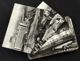 81 db MODERN postatiszta külföldi város képeslap / 81 modern unused foreign town postcards