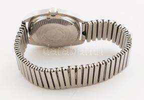 Pierpont svájci automata karóra. Jelzett, működik. d: 35 mm Fém szíjjal