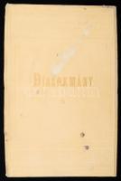 1896 Csongrádvármegyei Tanító Egyesület milleniumi díszközgyűlésének díszoklevele Szathmáry György m...