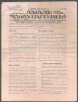 1932-1933 Vegyes keresztényszocialista témájú tétel, újság, meghívók, 7 db