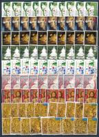 2005-2025 Húsvét + Karácsony 180 db öntapadós bélyeg (18 klf)