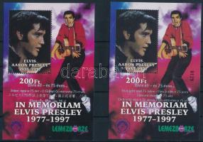 1997 Elvis él emlékív pár