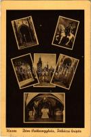 Kassa, Kosice; Dóm, székesegyház, Rákóczi kripta, belső. Győri és Boros fotó, Fenyves Andor kiadása / cathedral, crypt, interior (EK)