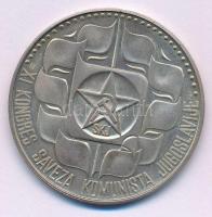 Jugoszlávia 1978. "XI. Kongres Saveza Komunista Jugoslavije (A Jugoszláv Kommunisták Szövetségének 11. kongresszusa)" kétoldalas, jelzett Ag emlékérem (16,96g/0.925/38mm) T:AU (eredetileg PP) patina, folt Yugoslavia 1978. "XI. Kongres Saveza Komunista Jugoslavije (11th Congress of the Alliance of Communists of Yugoslavia)" double-sided, hallmarked Ag medallion (16,96g/0.925/38mm) C:AU (originally PP) patina, spotted