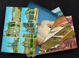 49 db MODERN postatiszta külföldi város képeslap / 49 modern unused foreign town postcards