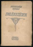 Hegedüs Gyula: Emlékezések. [A Vígszínház első huszonöt évére.] Balázsffy Rezső rajzaival. Bp., 1921, Légrády, 1 (címkép) t.+ 105+(1) p.+ 12 t. Egyetlen kiadás. Kiadói kissé sérült papírborítóval