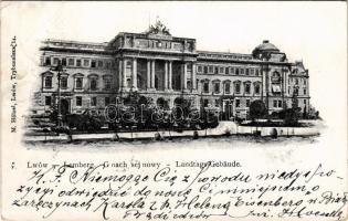 1901 Lviv, Lwów, Lemberg; Gmach sejmowy / Landtags-Gebäude / State Parliament building (EB)