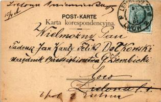 1901 Lviv, Lwów, Lemberg; Gmach sejmowy / Landtags-Gebäude / State Parliament building (EB)