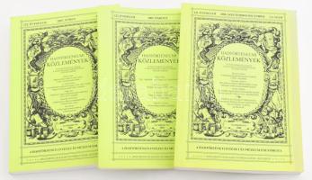 2008-2009 Hadtörténelmi Közlemények 3 db száma