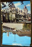 Kb. 120 db MODERN külföldi város képeslap dobozban / Cca. 120 modern foreign town postcards in box